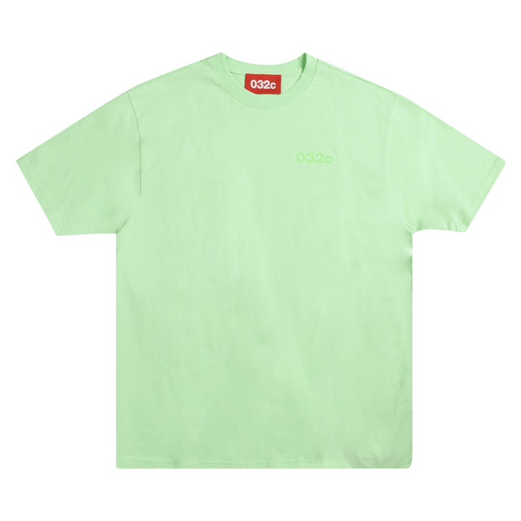 032C Jelly Logo Tee "Phosphor Green"