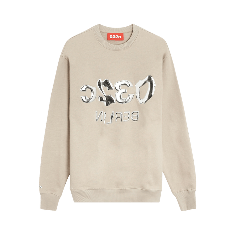 032C Selfie Glitch Sweatshirt "Weimaraner"