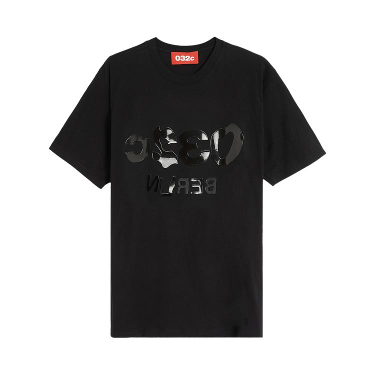 032C Selfie Glitch Tee "Black"