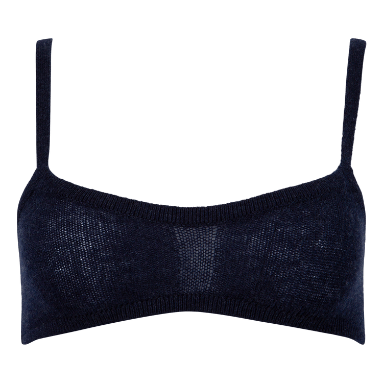 Khaite Vara Bralette "Abyss"