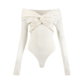 Khaite Cibo Bodysuit "Cream"