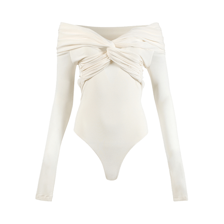 Khaite Cibo Bodysuit "Cream"