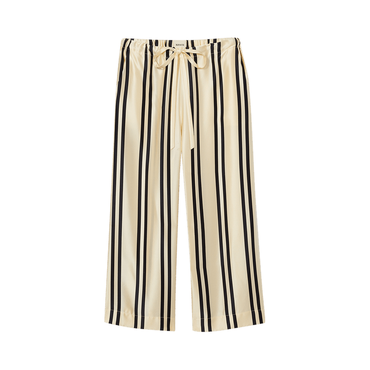 Khaite Phoebe Pant "Panama/Navy Double"