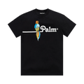 Palm Angels Parrot Classic Tee "Black/White"