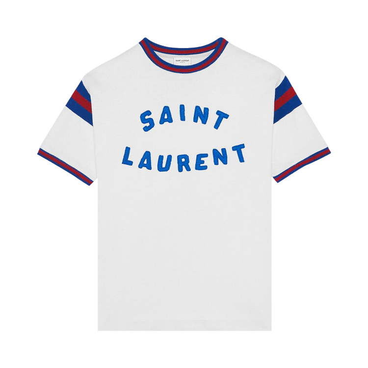 Saint Laurent T-Shirt "Dirty Ecru"