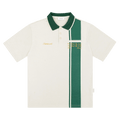 Saintwoods x The Webster Knit Polo "White/Green"