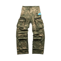 We11done Multiwashed Cargo Pants "Olive"