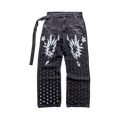 We11done Cut Out Pants "Black"