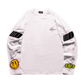 We11done Heart Long-Sleeve T-Shirt "White"