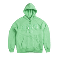 032C Glitch Hoodie "Off Green"