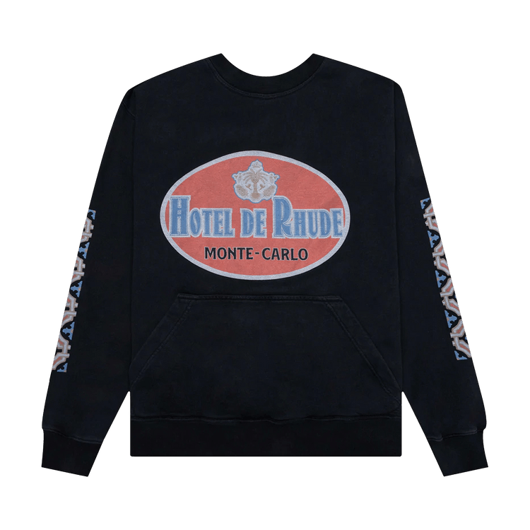 Rhude Hotel De Rhude Crew "Vintage Black"