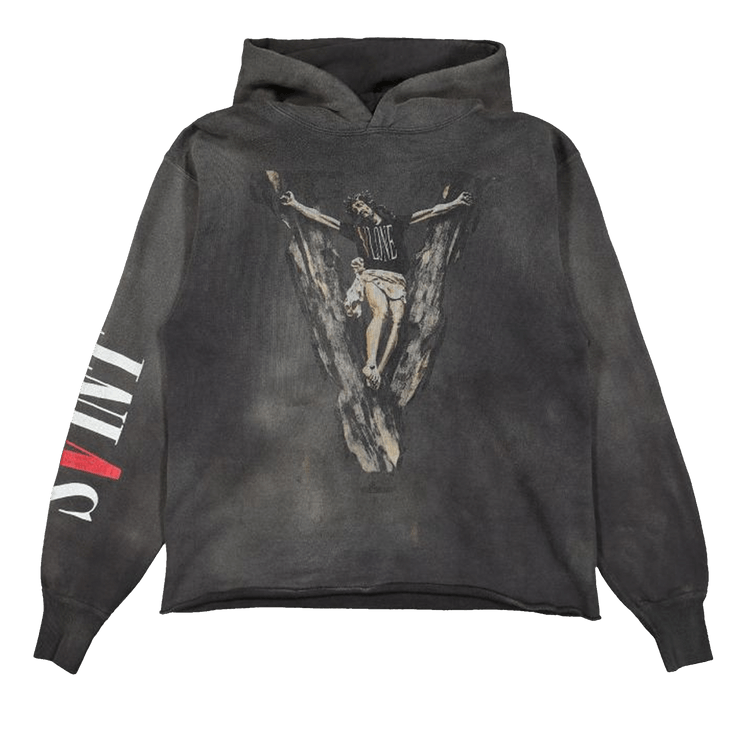 SAINT Mxxxxxx x Vlone Hoodie "Black"