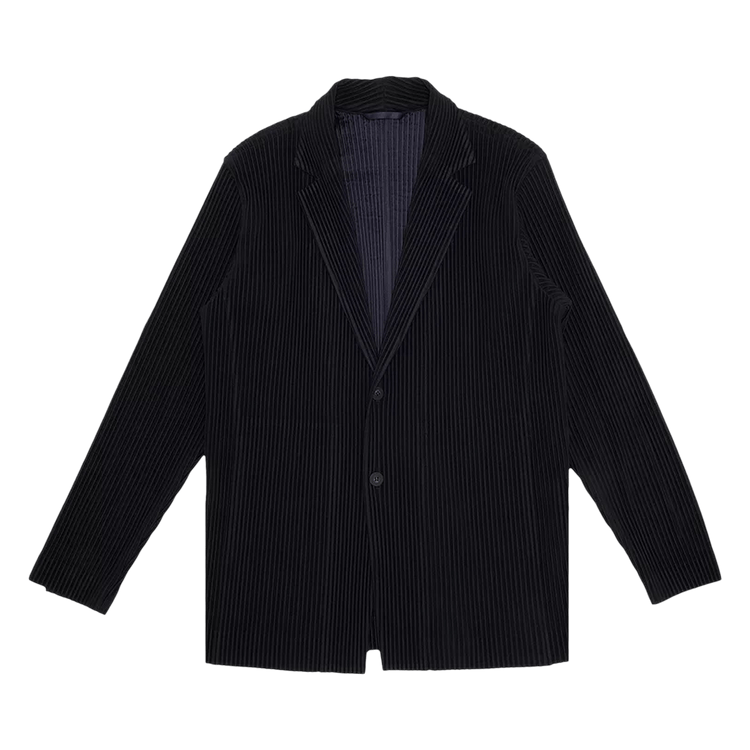 Homme Plissé Issey Miyake Pleated Blazer "Black"