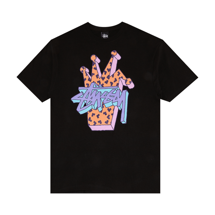Stussy 3D Crown Tee "Black"