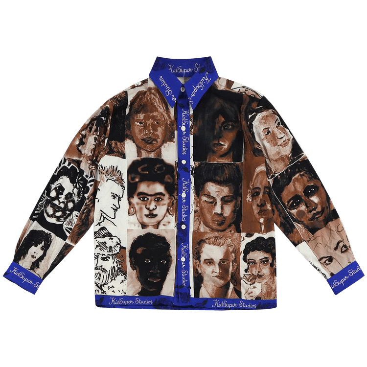 KidSuper Portraits Buttonup "Multicolor"