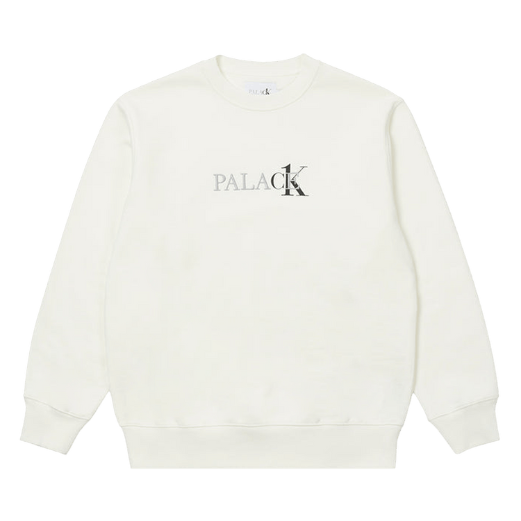 Palace x Calvin Klein Crew "Star White"