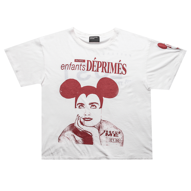 Enfants Riches Déprimés Lust T-Shirt "Ivory/Pink"