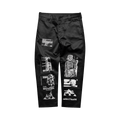 Enfants Riches Déprimés Collage Trousers "Black/White"