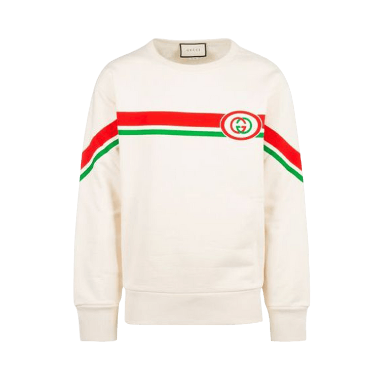 Gucci Interlocking G Sweatshirt "White/Ivory"