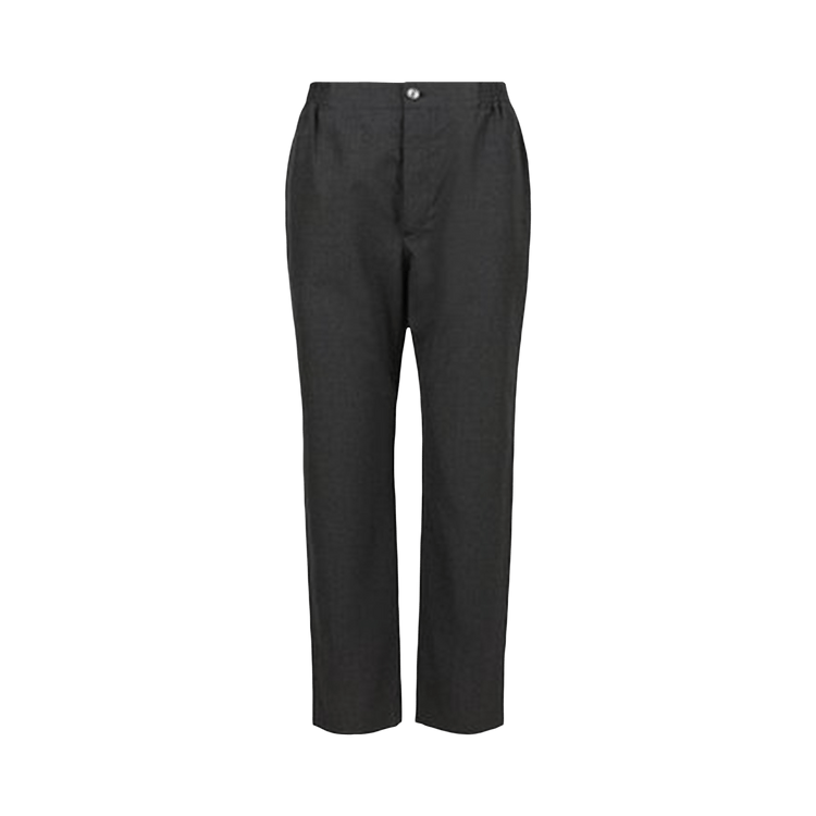 Gucci Label Poplin Pant "Grey"