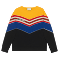 Gucci Chevron Stripe Sweatshirt "Multicolor"