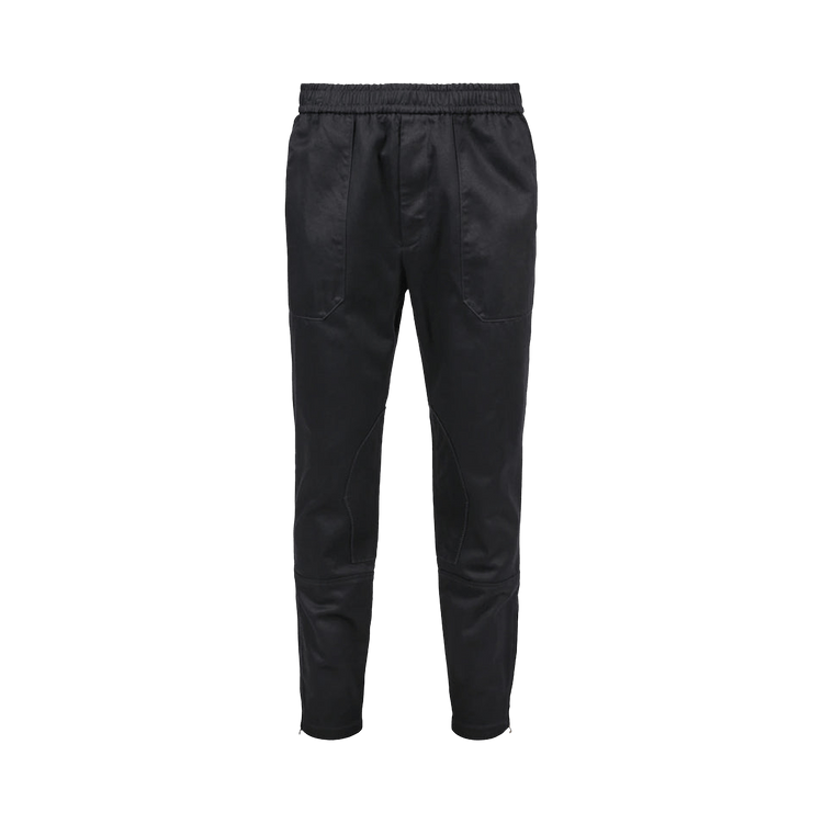 Gucci Embroidered Logo Pants "Blue"