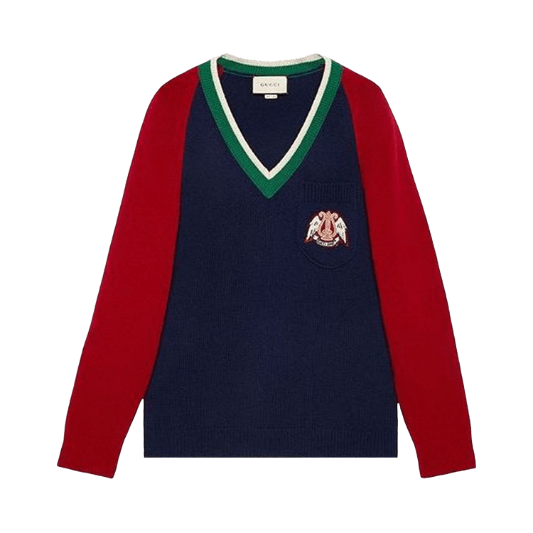 Gucci V-Neck Sweater "Multicolor"