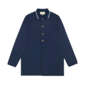 Gucci Long-Sleeve Polo "Blue"