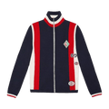 Gucci Logo Appliqued Striped Wool Sweater "Multicolor"