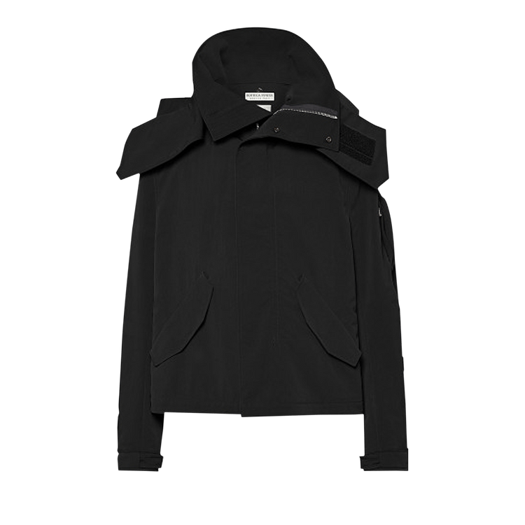 Bottega Veneta Hooded Parka Jacket "Black"