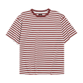 Needles Striped Tee "Sax/Wine"