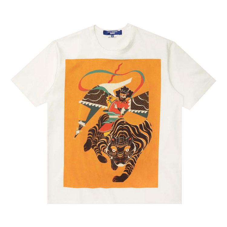 Junya Watanabe Artwork Tee "White/Orange"