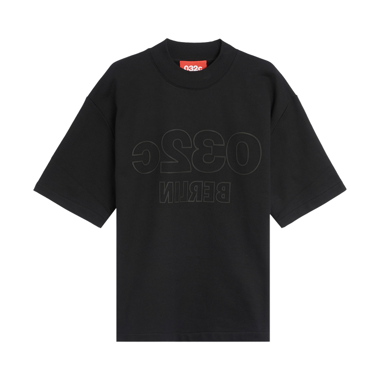 032C Short-Sleeve Sweater "Black"
