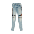 Amiri MX2 Plaid "Clay Indigo/Orange"