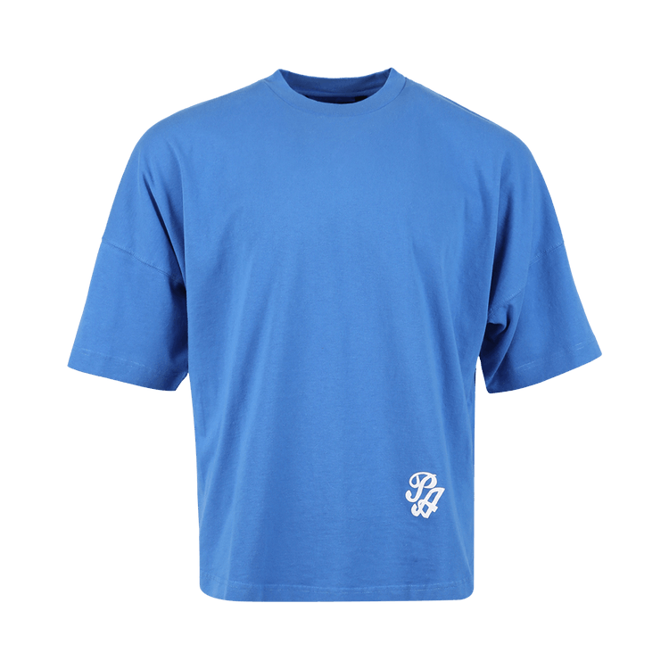 Palm Angels Marine Logo Over Tee "Blue/White"