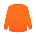 Palm Angels Classic Logo Over Long-Sleeve Tee "Orange/White"