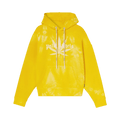 Palm Angels Leaf Tie Dye Hoody "Yellow"