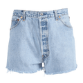 RE/DONE High Rise Relaxed Short "Indigo"