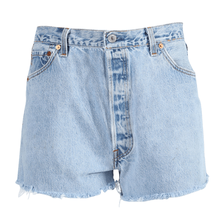 RE/DONE High Rise Relaxed Short "Indigo"