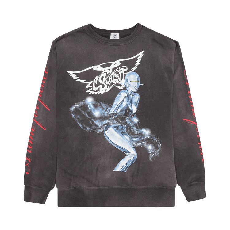 SAINT Mxxxxxx x Sorayama Sweatshirt "Black"