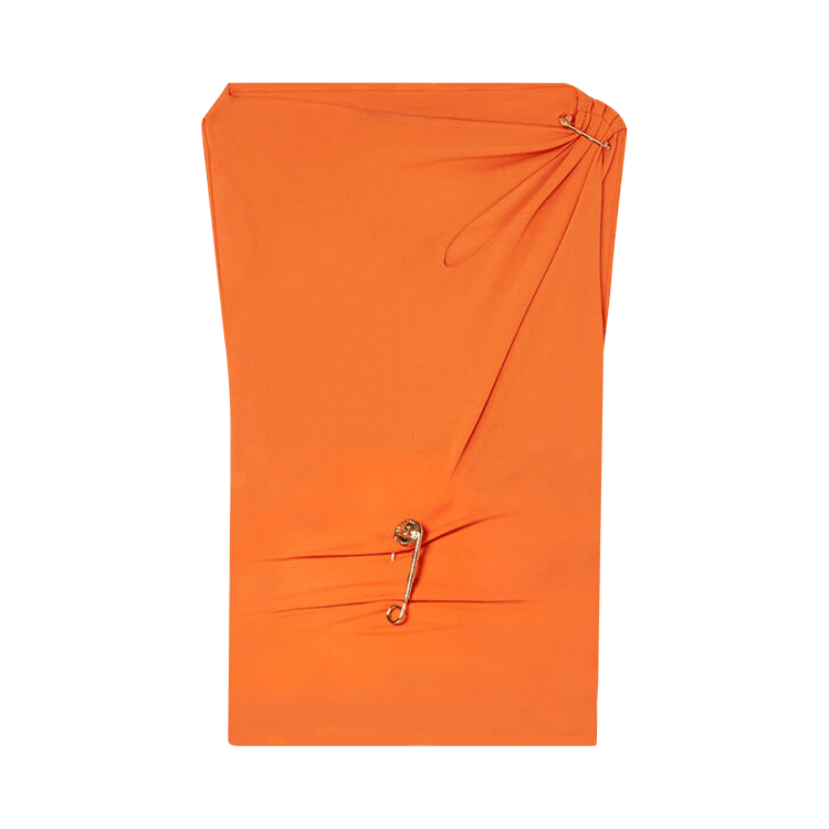 Versace Safety Pin Top "Orange"
