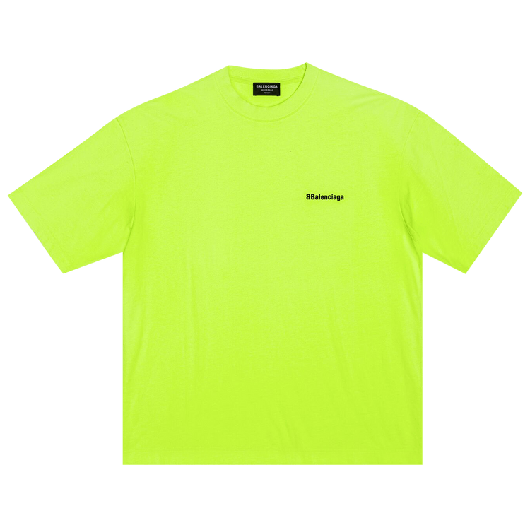 Balenciaga BB Corp T-Shirt Medium Fit "Yellow"