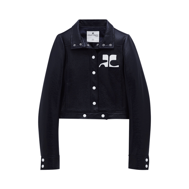 Courrèges Reedition Vinyl Jacket "Navy"