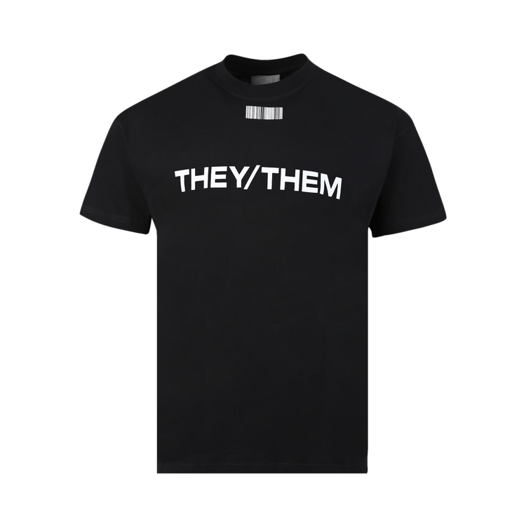 VTMNTS They/Them T-Shirt "Black"