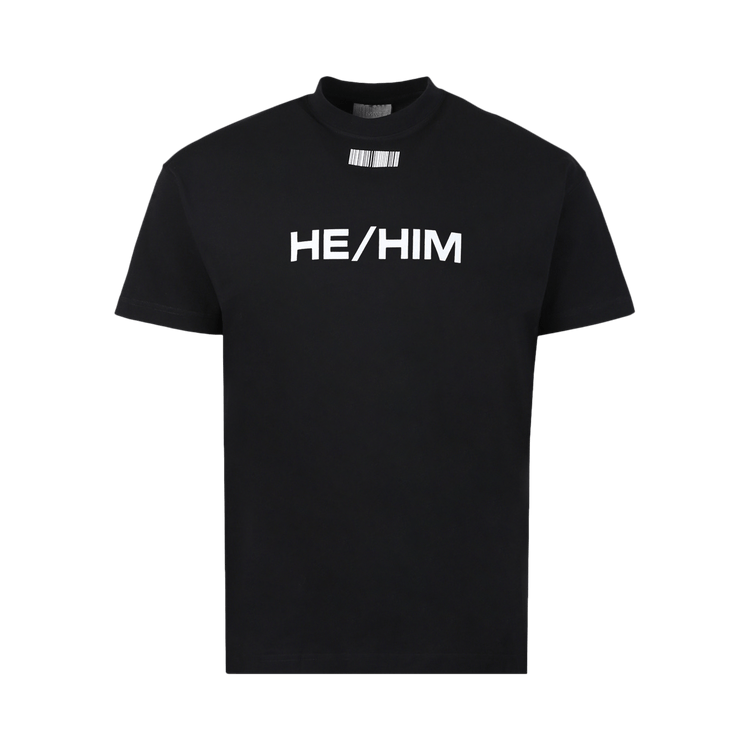 VTMNTS He/Him T-Shirt "Black"