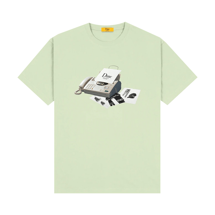 Dime Fax T-Shirt "Light Mint"