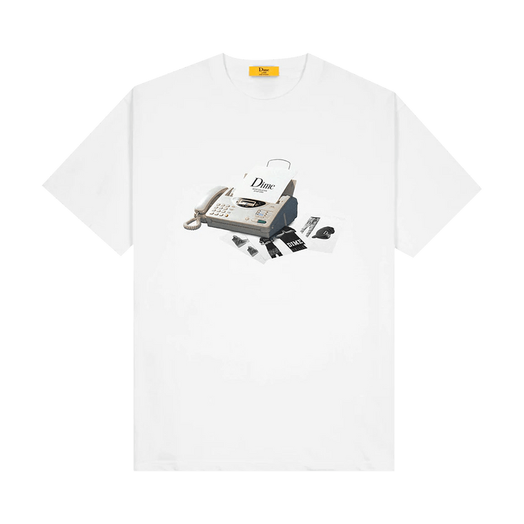 Dime Fax T-Shirt "White"