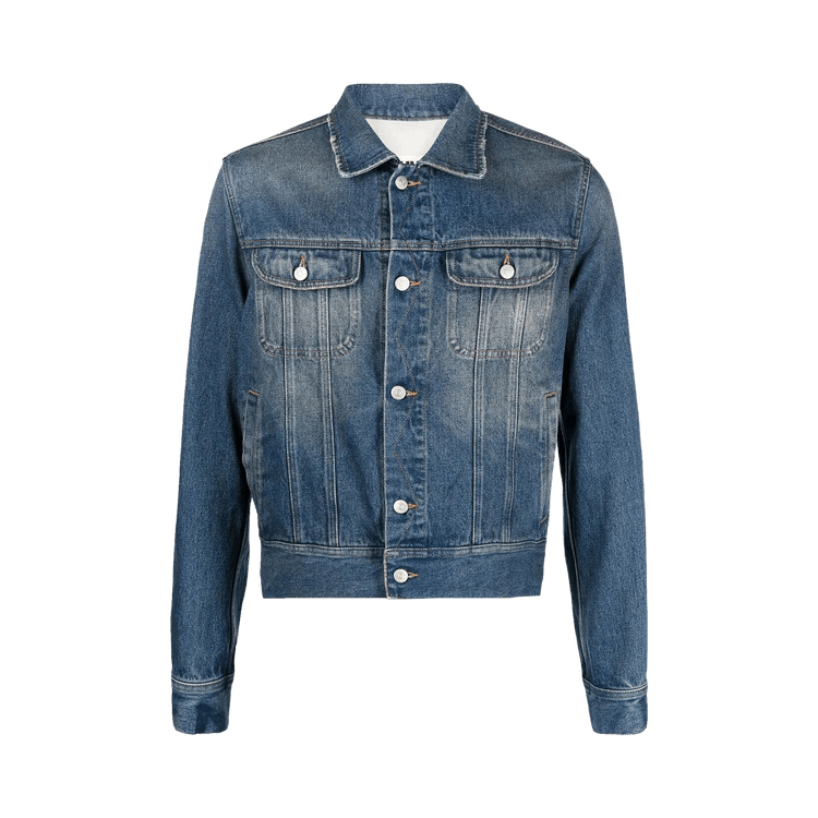 MM6 Maison Margiela Denim Jacket "Green Cast"