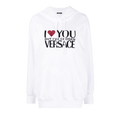 Versace I Love You Sweatshirt "Optical White"