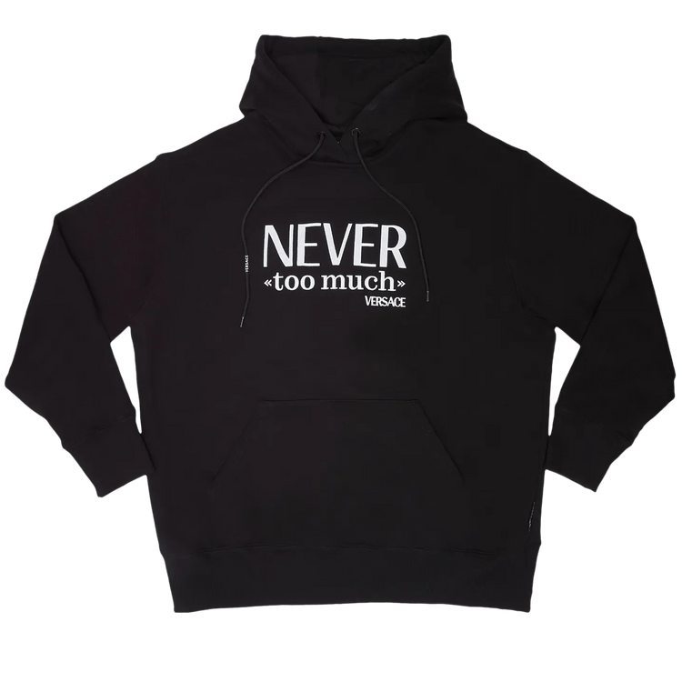 Versace Never Too Much Sweatshirt "Black"